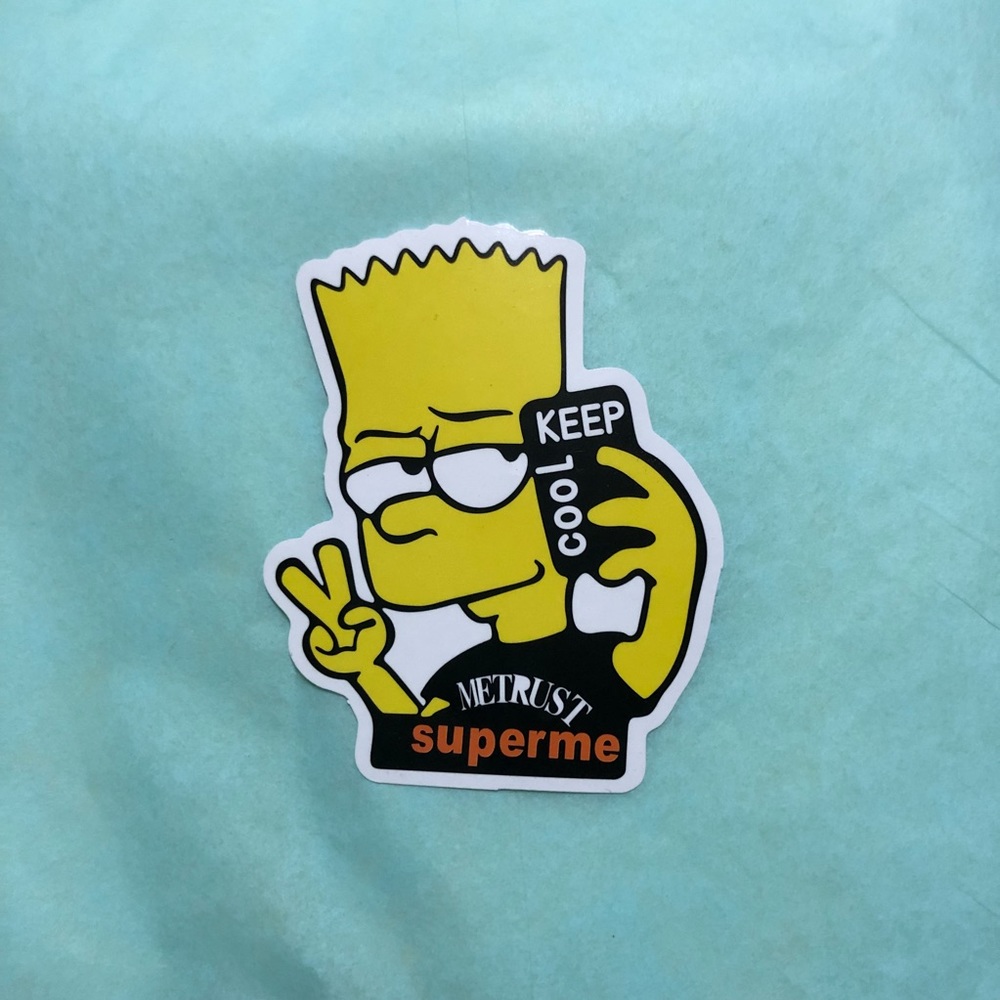 Bart Simpson Sticker - Picture 1 of 1